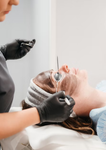 Laser facial treatment ​