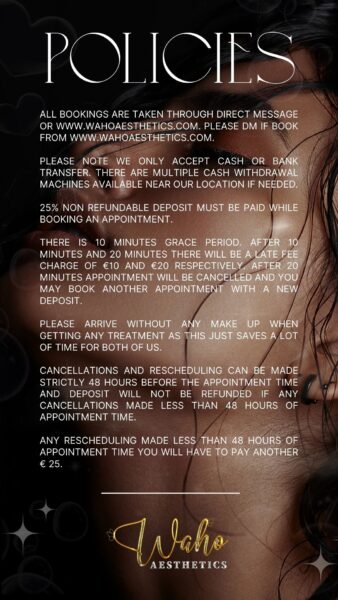 Policies page
