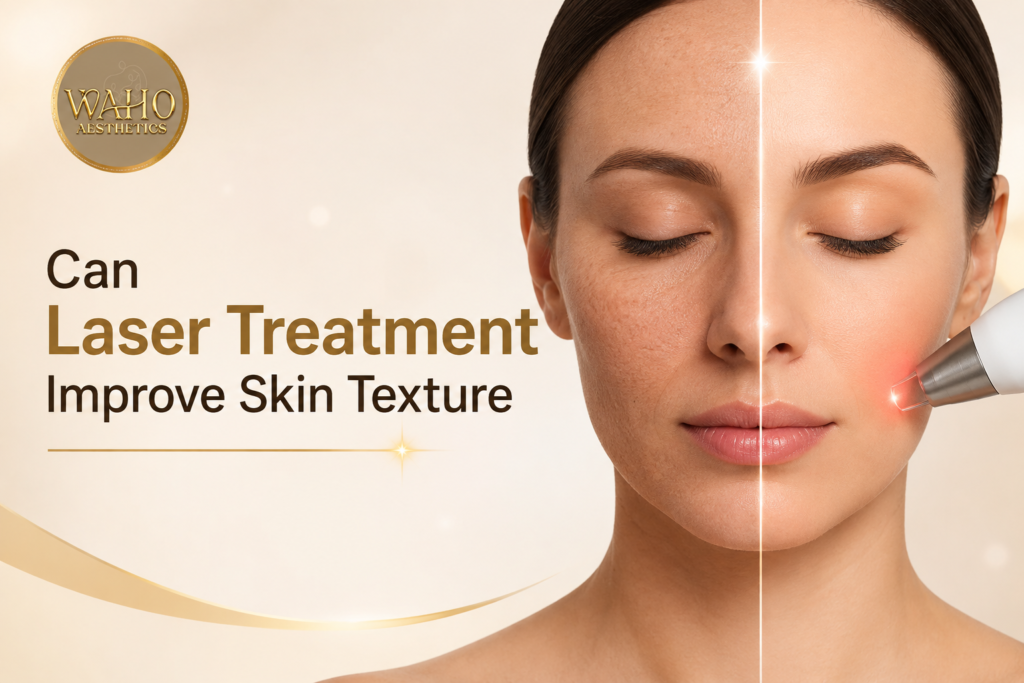 Laser treatment for improving skin texture