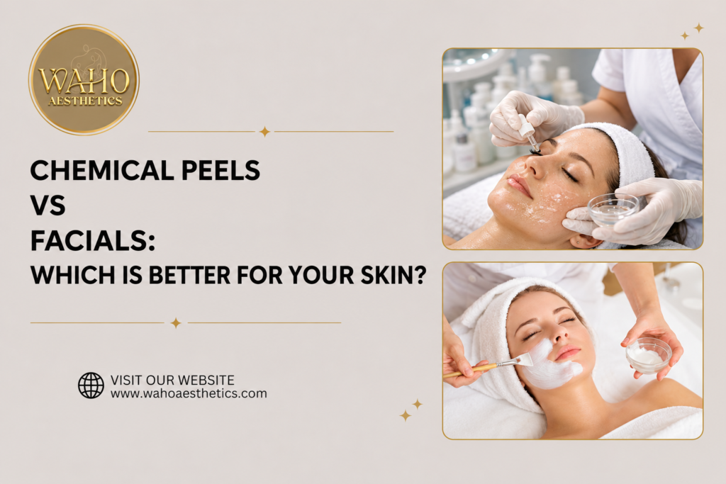 Chemical Peels vs Facials: Which Is Better for Your Skin?