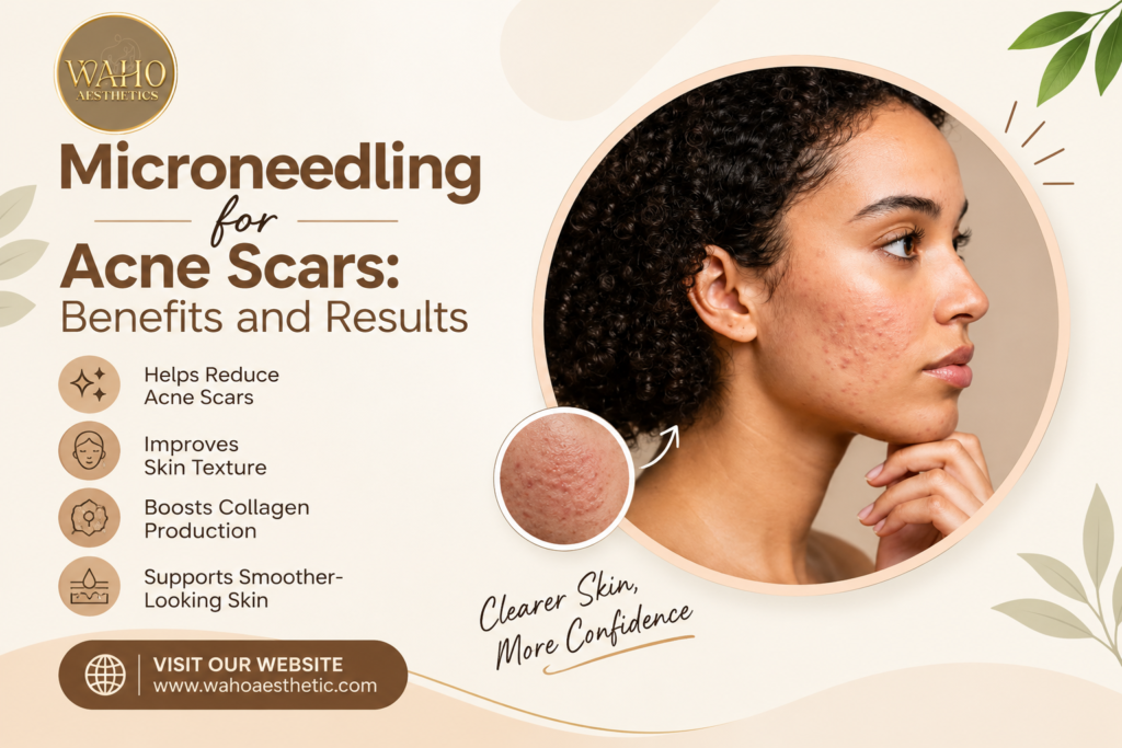 Microneedling for acne scars